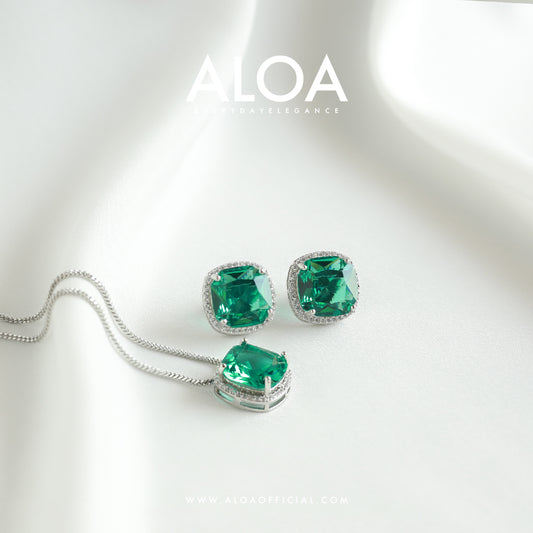 Verde Elegance Jewelry Set