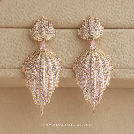 Pink Stardust Earrings