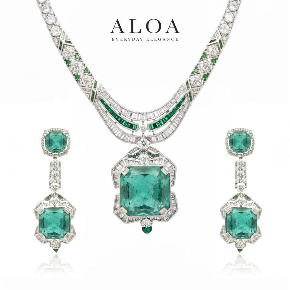 The Emerald Empress Neckalce Set