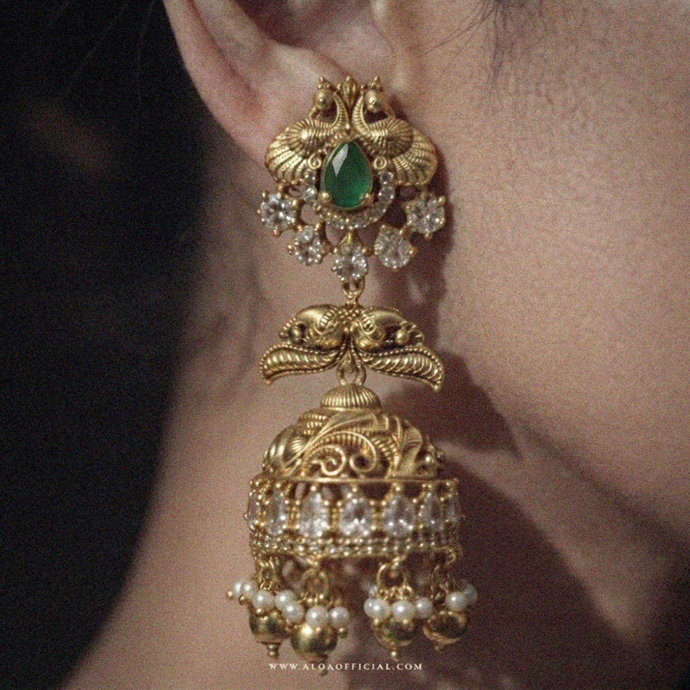 Heritage Jhumka Earrings