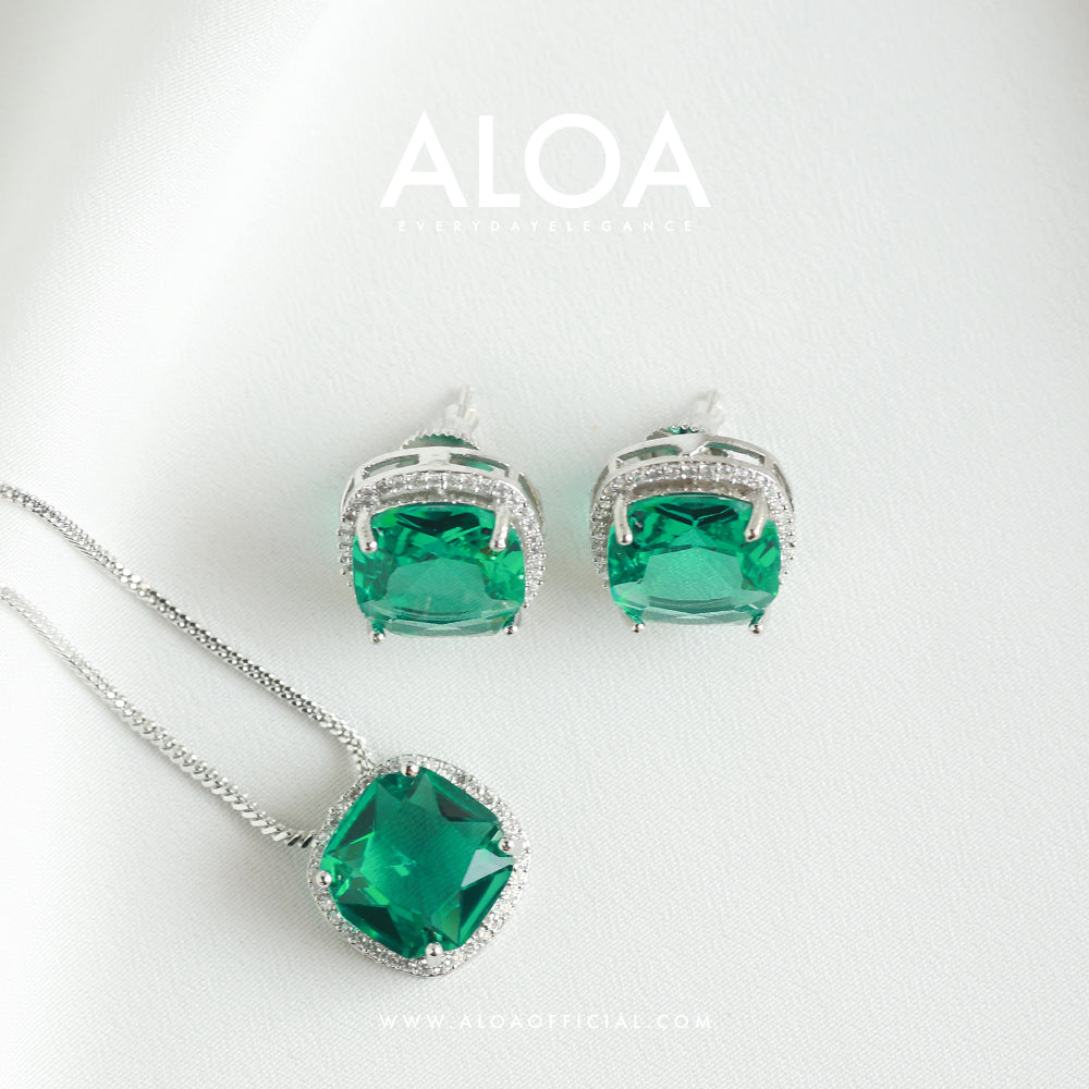 Verde Elegance Jewelry Set