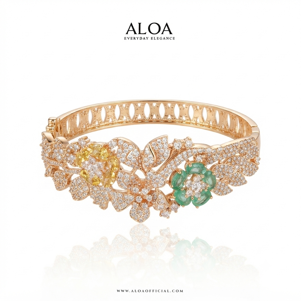 Solstice Flora Bangle