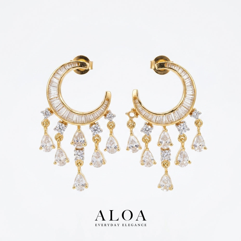 Celestial Chandelier Studs