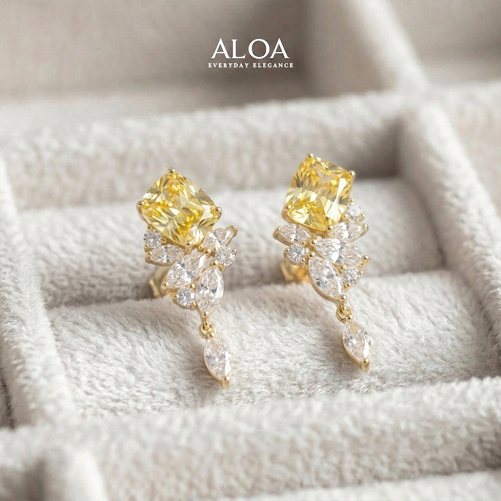 The Gold Axis Earrings