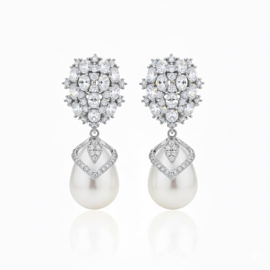 Silver Gleam Pearl Drops