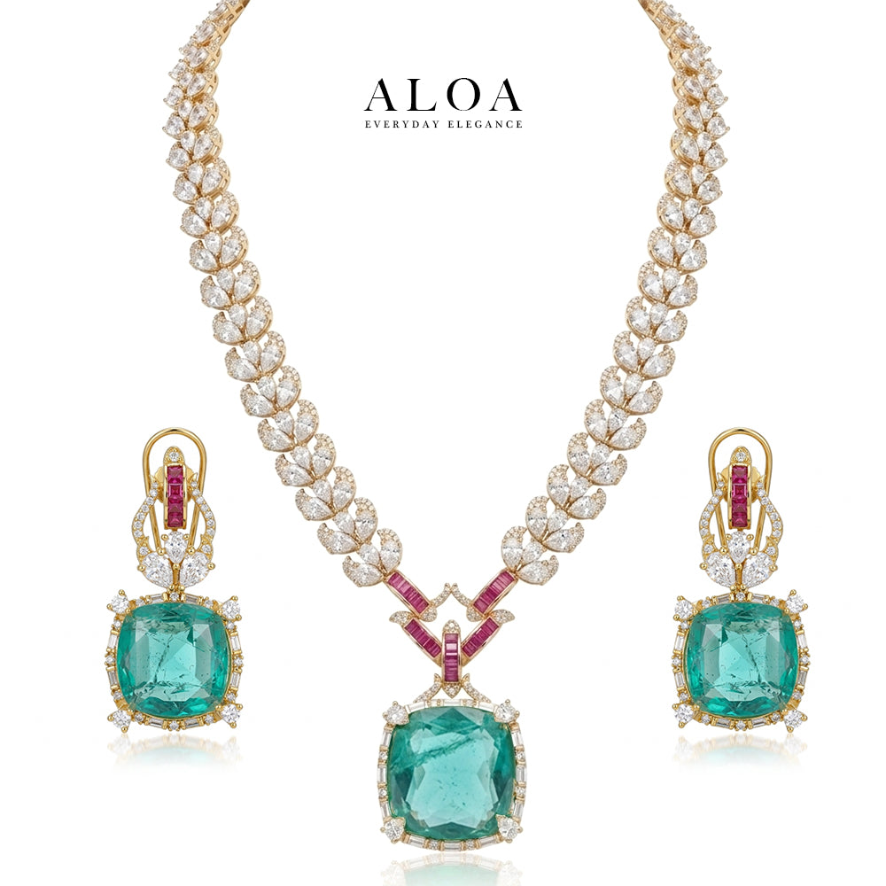 Doublet Necklace Set