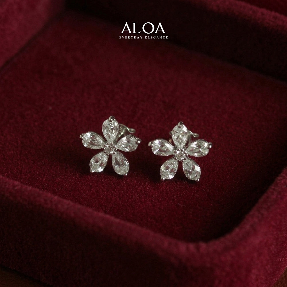 Jasmine Flower Studs