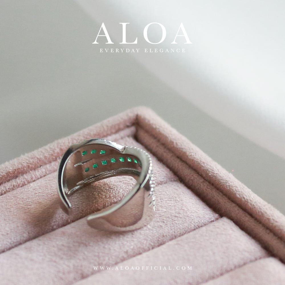 Jade Serenity | Adjustable Ring