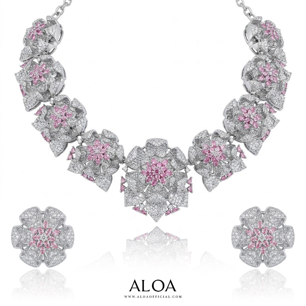 Pink Flower Set