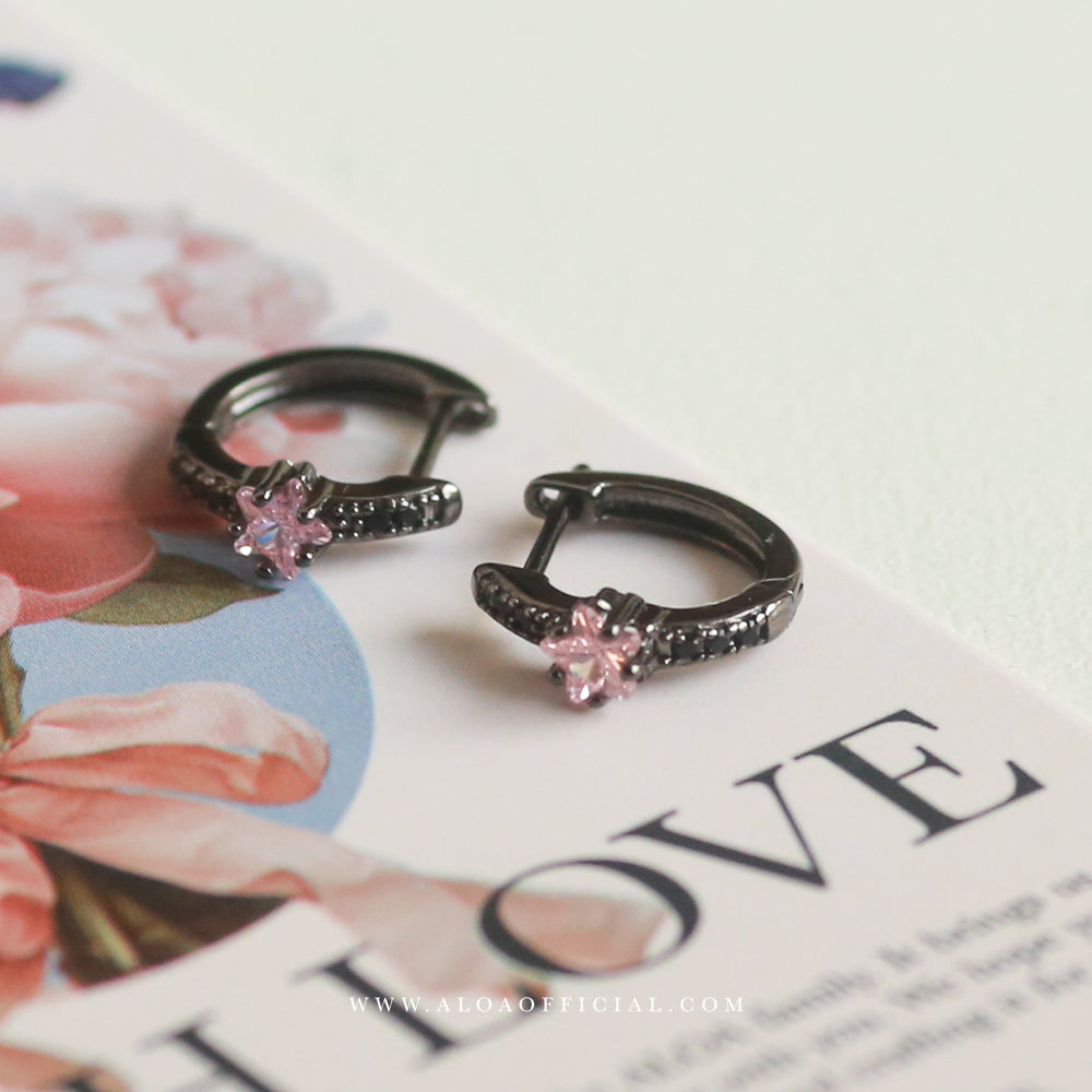 Classy Star Hoops