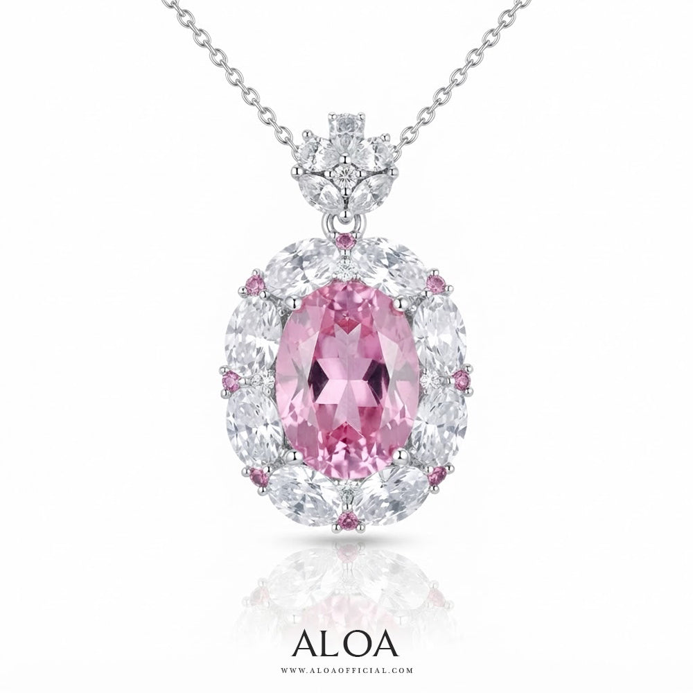 Pink CZ Pendant
