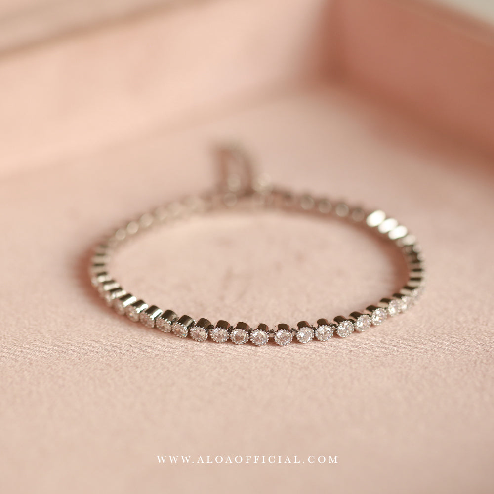 Endless Spark CZ Bracelet