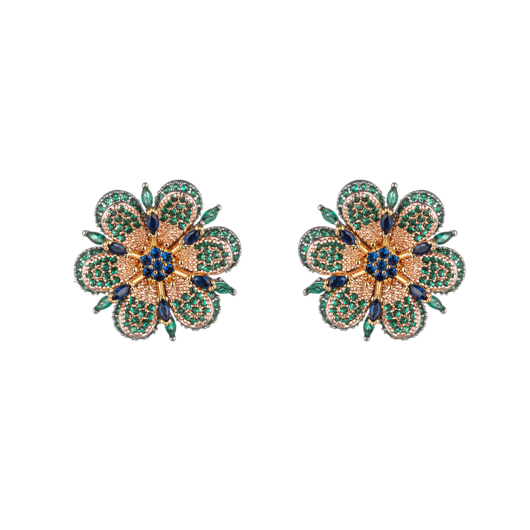 Sparkle in Full Bloom | CZ Earring