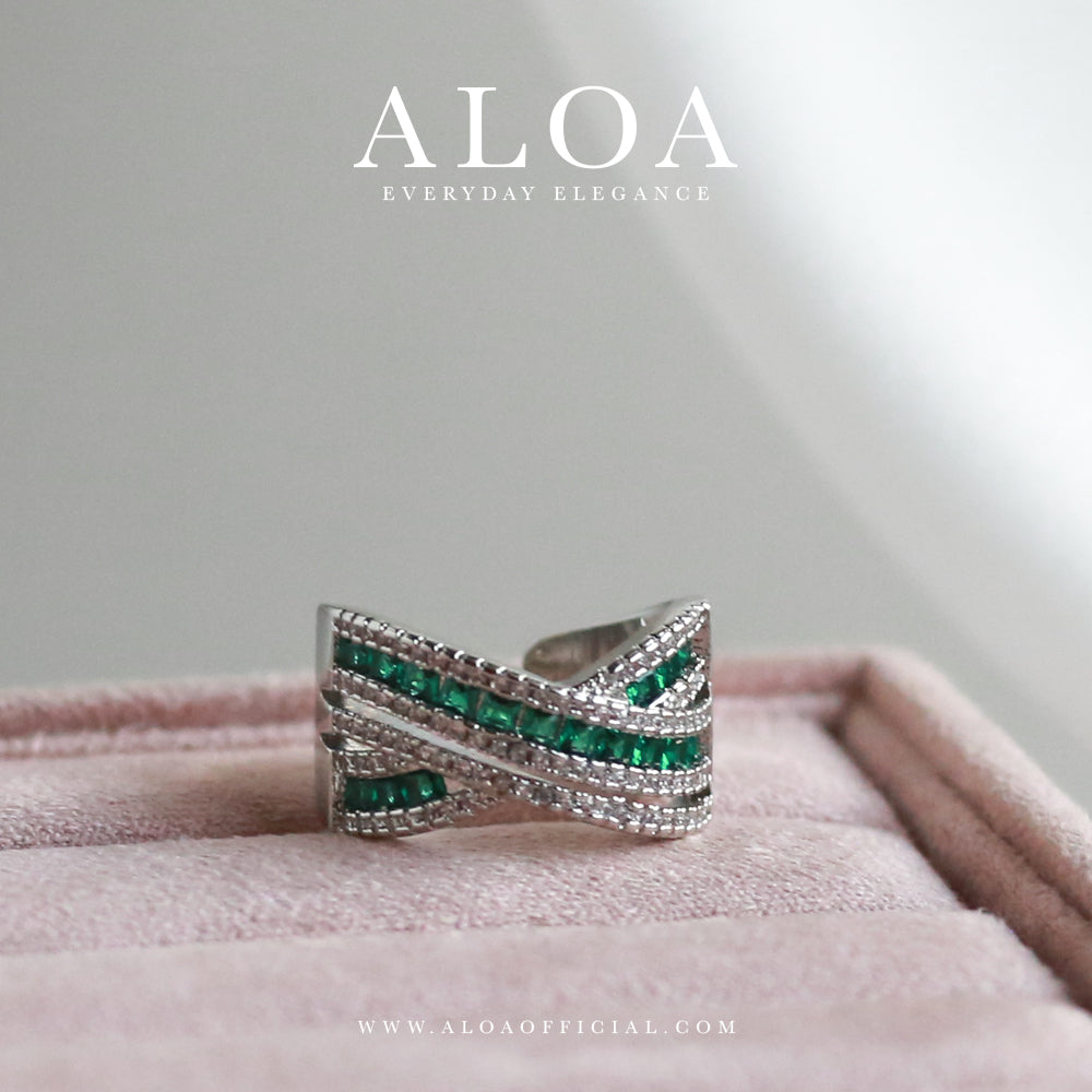 Jade Serenity | Adjustable Ring