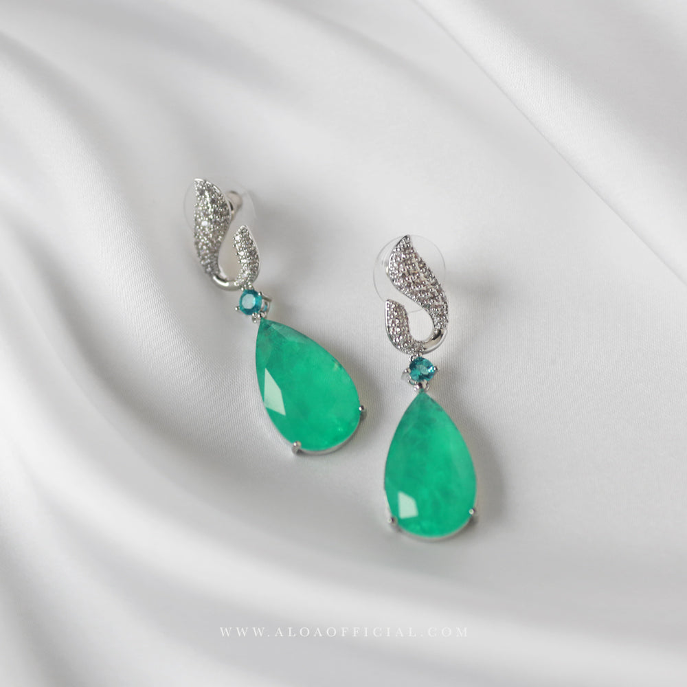 Ocean Mist – Statement Earrings
