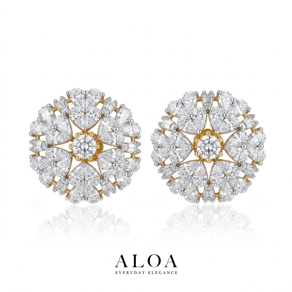 Radiance Mandala Studs