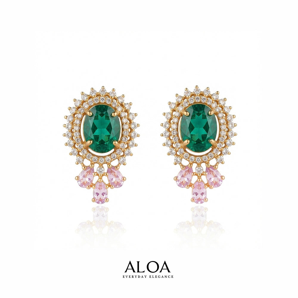 Rama Green Necklace Set