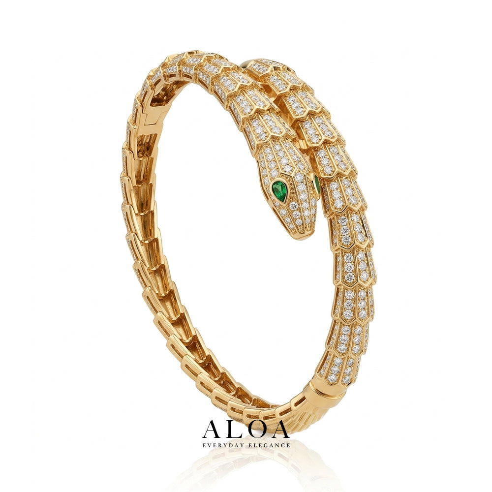 Emerald Eye Bracelet