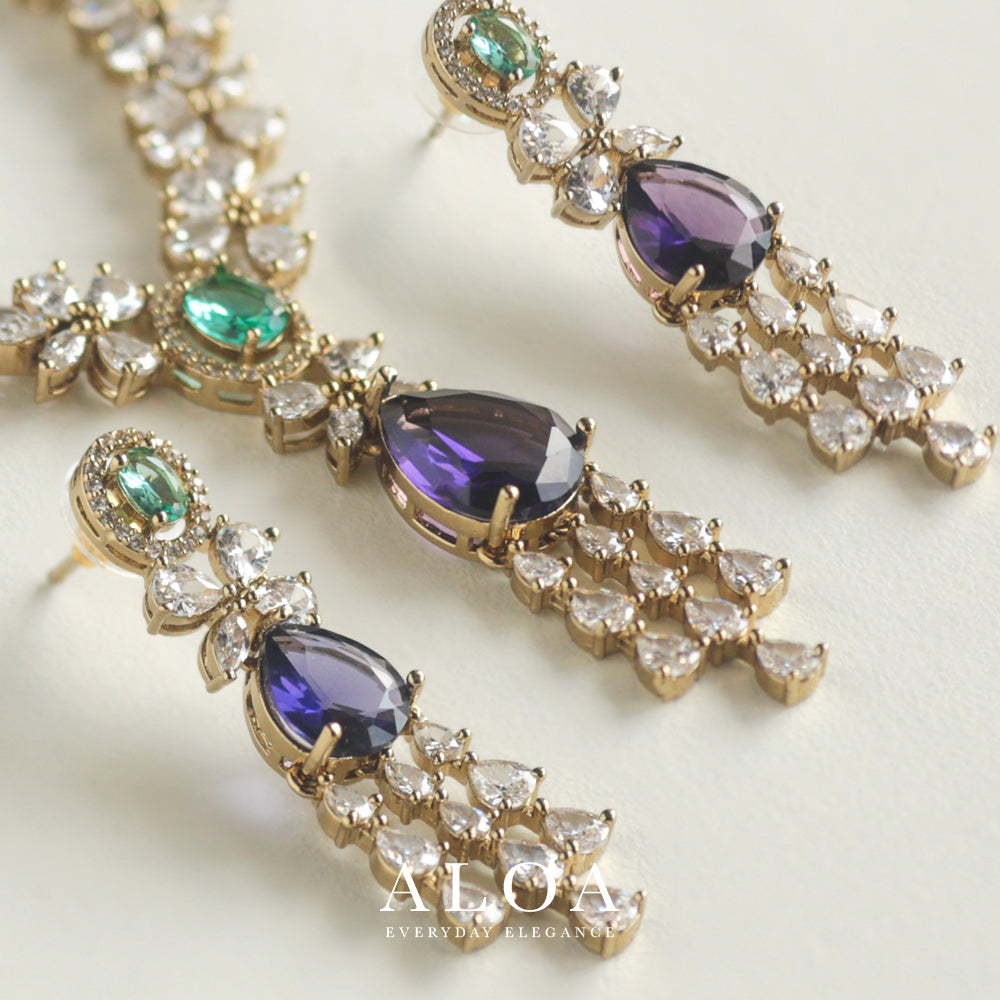 Sovereign Sparkle Neckalce Set