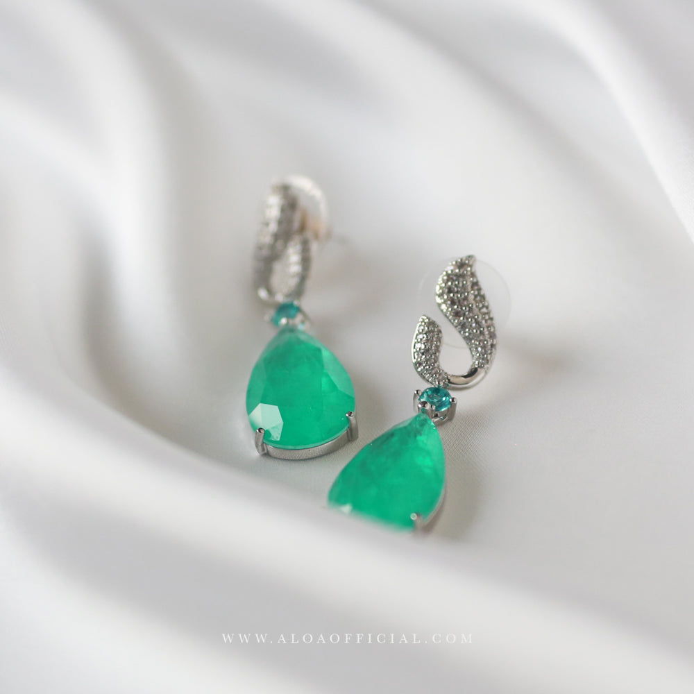 Ocean Mist – Statement Earrings