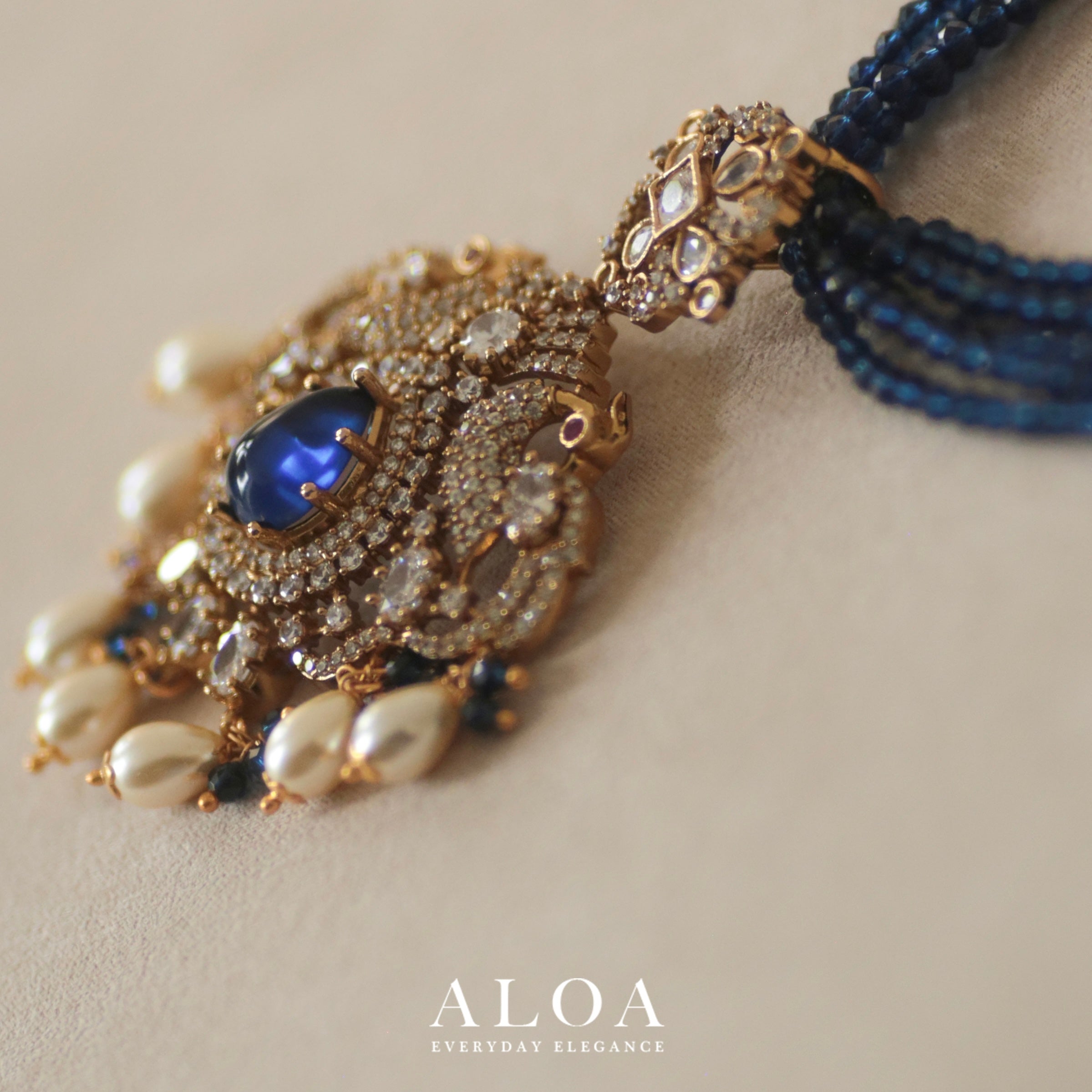 Peacock Heritage Pendant