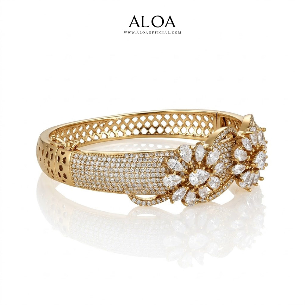 Floral CZ Bracelet