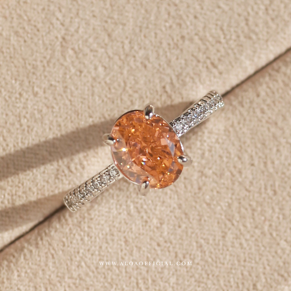Golden Hour Adjustable Ring