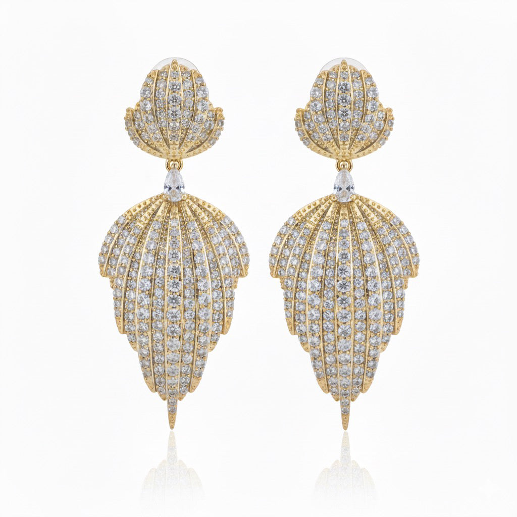 Golden Stardust Earrings