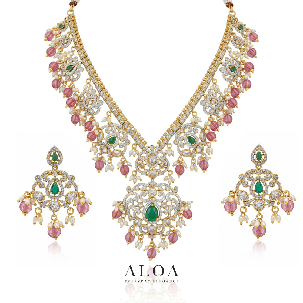 Imperial Verdant & Rose Gala Set