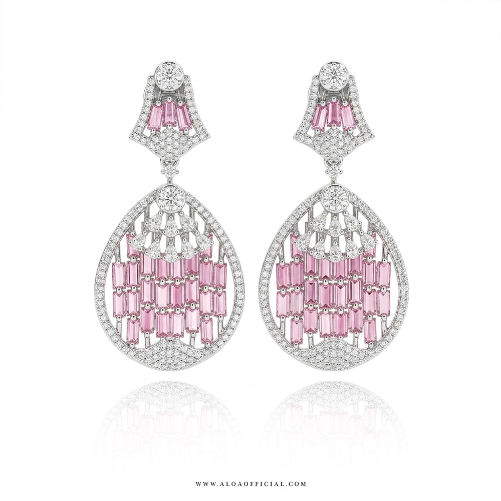 Ethereal Rose Necklace Set