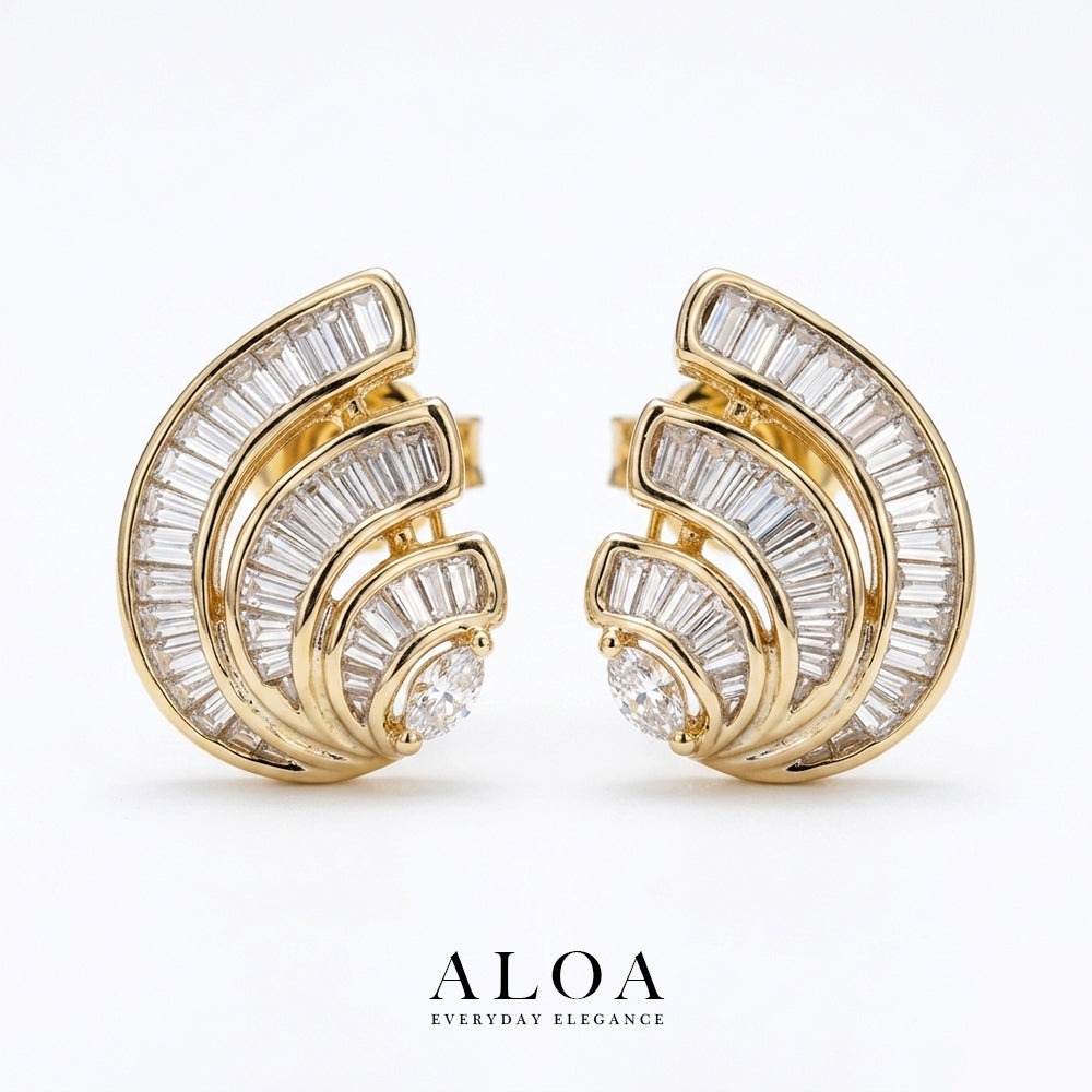 Gatsby Ribbon Studs