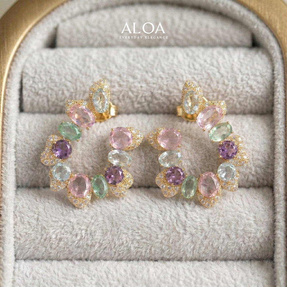 Pastel Palette Earrings