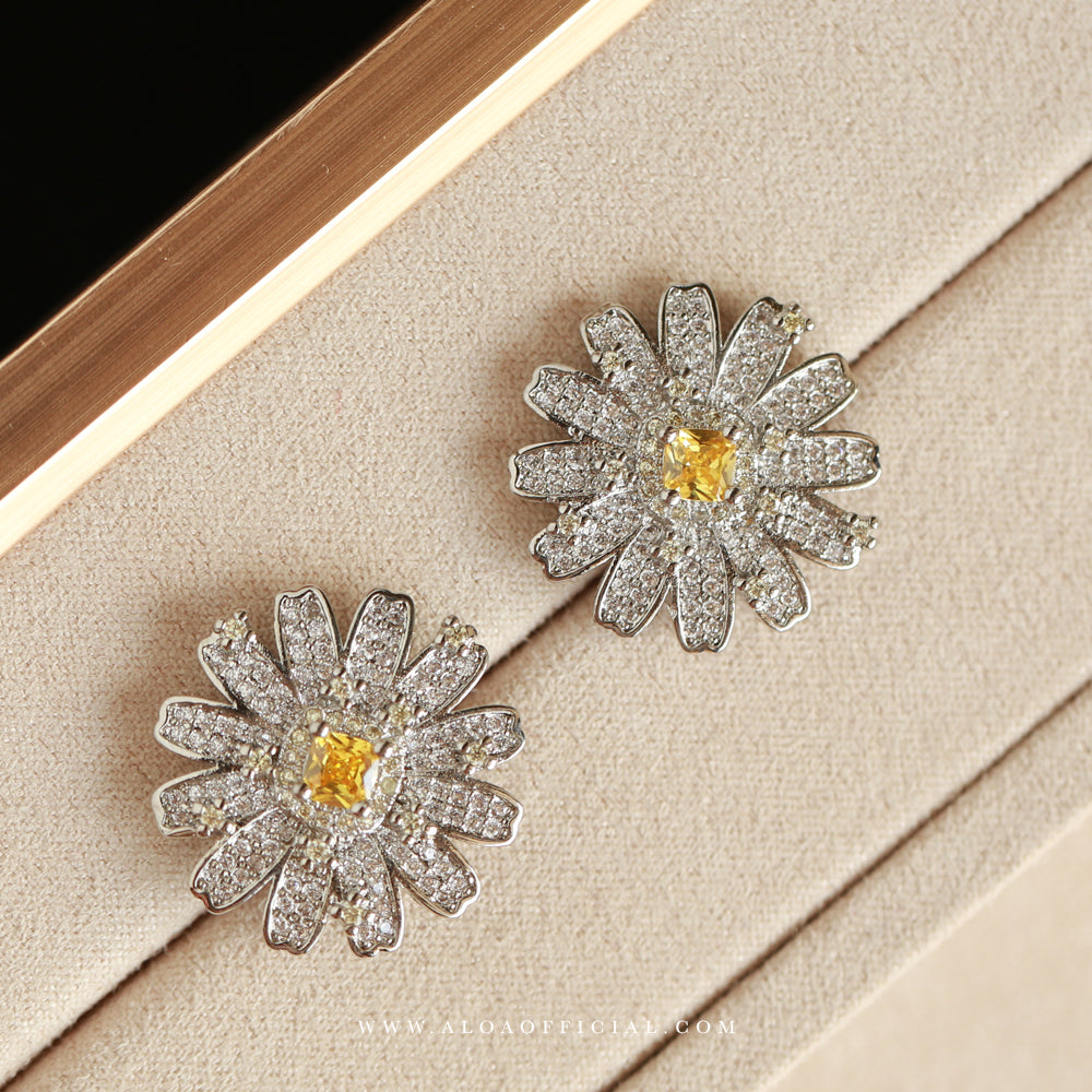 Floral Sunshine Studs