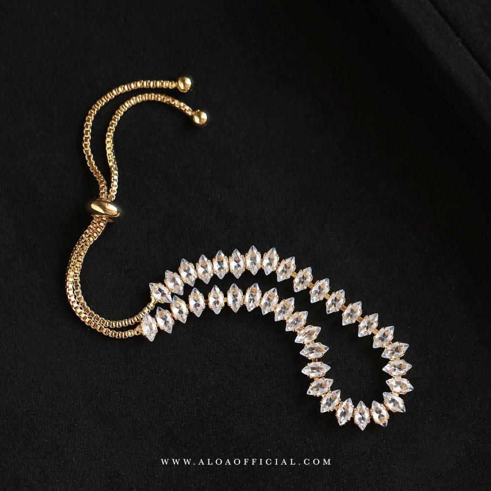 Eternal Sparkle: The Adjustable CZ Bracelet