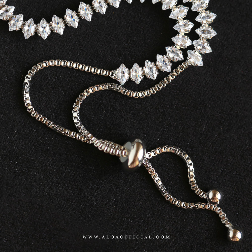 Eternal Sparkle: The Adjustable CZ Bracelet