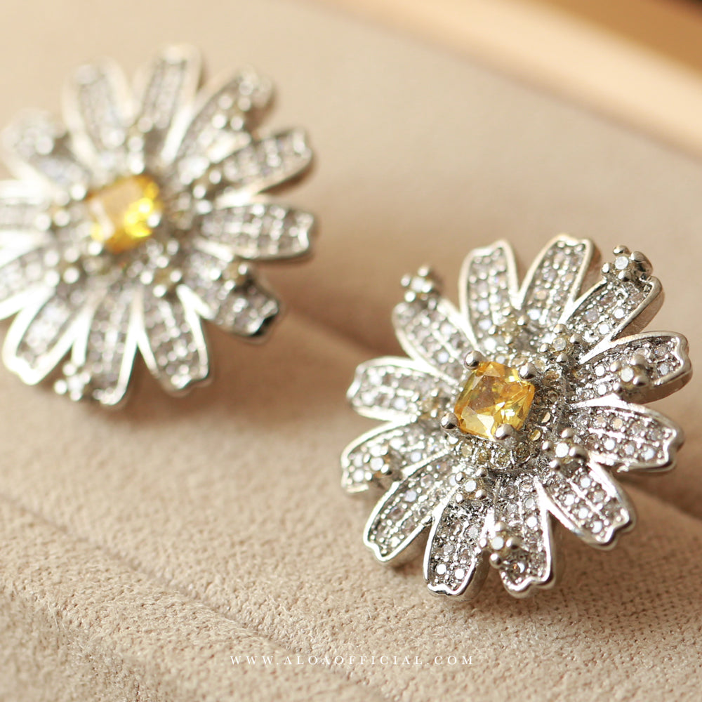 Floral Sunshine Studs