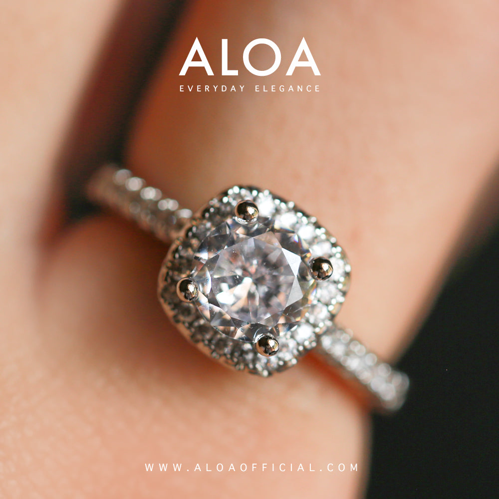 Essential Diamond Inspired Aloa Ring