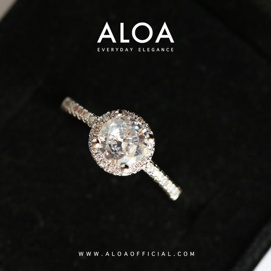 Diamond Inspired Aloa Ring